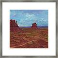 Monument Valley Framed Print