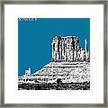 Monument Valley - Steel Framed Print