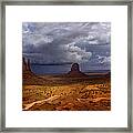 Monuments Of The West Framed Print