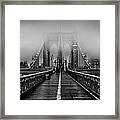 November Rain Framed Print