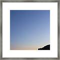 Moon Over Vik Framed Print Moon Over Vik Framed Print