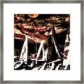 Moonlight Cruise Framed Print