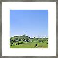 Moraine Hill Landscape Switzerland Framed Print