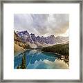 Moraine Lake, Banff National Park Framed Print