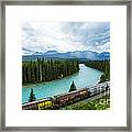 Morant's Curve Bow Valley Banff National Park Canada Framed Print