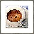 Morning Espresso Framed Print