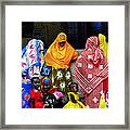 Morning Market Framed Print