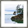 Morning On Chuckanut Coast Framed Print