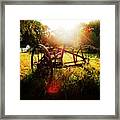 Morning On The Farm Framed Print