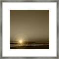 Morning Starburst Framed Print