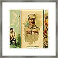 Morrell Baseball Framed Print