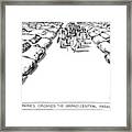 Moses Croses The Grand Central Parkway Framed Print