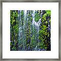 Mossbrea Falls Framed Print