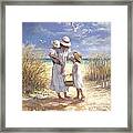 Mothers Day Beach Framed Print