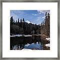 Mount Baker Reflected Framed Print