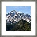 Mount Rainier Panorama Framed Print