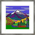 Mount Sneffels Framed Print