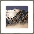 Mountain Clouds Framed Print