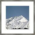 Mountain Of Peace - Himalayas Framed Print