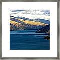 Mountains Meet Lake #2 Framed Print