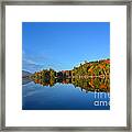 Mountains Of Fall Colors Framed Print