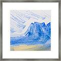 Mountains Tasmania Framed Print
