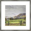 Mountainscape-towards Lake Ullswater Framed Print