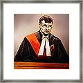 Mr. Justice Mcmahon - Judge Of The Ontario Superior Court Of Justice Framed Print