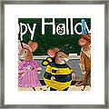 Mr. Mouse's Halloween Costume Parade Framed Print