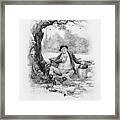 Mr Pickwick, From Charles Dickens A Framed Print