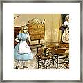 Mrs. Gage's Kitchen Framed Print