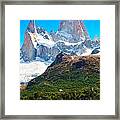 Mt Fitz Roy Framed Print