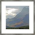 Mt Grinnell - Glacier National Park Framed Print