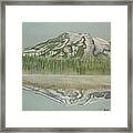 Mt Rainier Framed Print