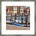 Murano Dock Framed Print