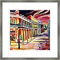 Muriel's In The French Quarter Framed Print