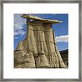 Mushroom Hoodoo Bisti Wilderness Framed Print