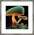 Mushroom Radiance Framed Print