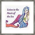Music Of The Sea Framed Print