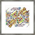 Musicality Framed Print