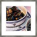 Mussels And Clams In Italy Framed Print