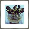 Mussels In Broth Framed Print