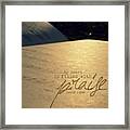 My Heart Is Filled With Praise. || Framed Print