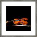 My Old Fiddle And Bow Framed Print