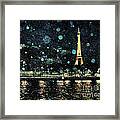 My Van Gogh Eiffel Tower Framed Print