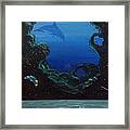 Mystery Cave Framed Print