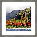 Napali Coast Ii Framed Print