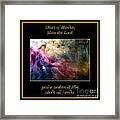 Nasa Ll Ori And The Orion Nebula Stars Of Heaven Bless The Lord Framed Print