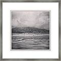 Nasty Day For A Road Trip Framed Print