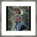 Native American Portrait Framed Print